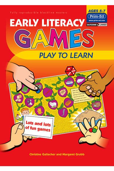 Early Literacy Games Ages 5 7 Ric Publications Educational