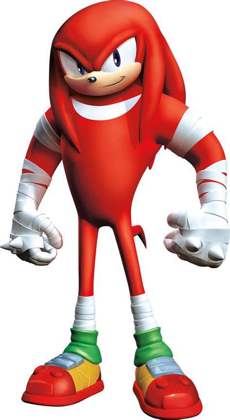 Knuckles The Echidna Sonic Boom Png Image Png Mart