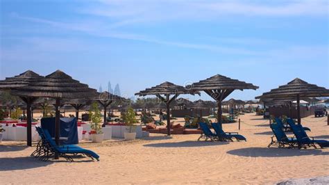 Playa P Blica En Dubai Foto De Archivo Imagen De Fondo