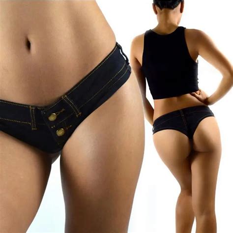 Idelly 2017 Sexy Fascinate Women Shorts Summer Denim Short Low Waist Stretch Mini Super Jeans