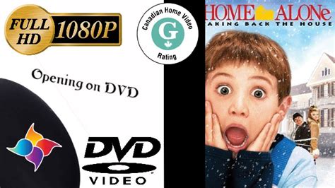 Opening To Home Alone Taking Back The House Dvd Full Hd Reprint Youtube