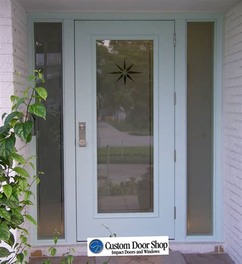 Custom Door Shop Etched Glass Doors