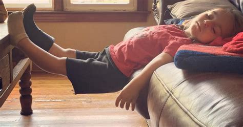 15 Funniest Places Where Kids Have Fallen Asleep That Can