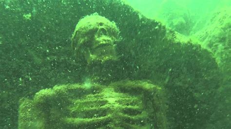Diver Alerts Police After Discovering Underwater Skeleton Tea Party