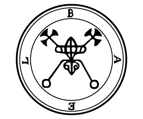 Demon Sigils And Seals With The List Of 72 Demons Of Solomon In Ars