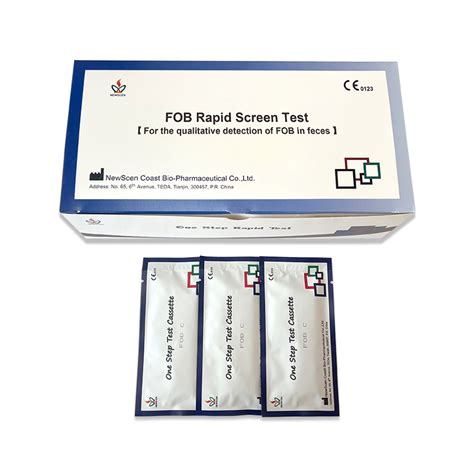 Fecal Occult Blood Fob Rapid Test Kit Newscen From China Original