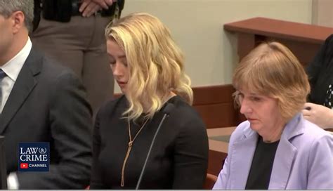 Amber Heard Reacts In Court As She Learns Johnny Depp Won Defamation