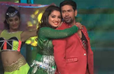 Bhojpuri Actress Amrapali Dubey And Nirahua Dance Video Ibfa 2018 आम्रपाली दुबे ने निरहुआ संग