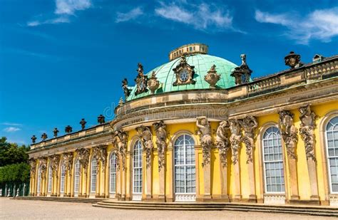 Sanssouci The Summer Palace Of Frederick The Great King Of Prussia