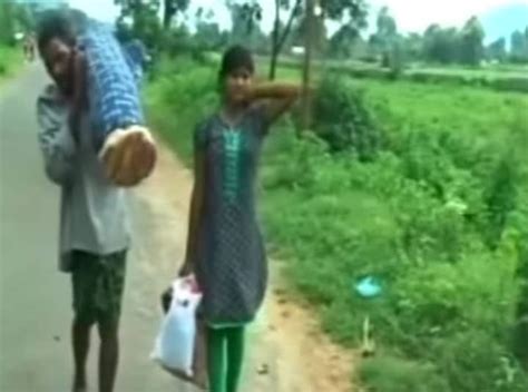 Indian Lad Forced To Carry His Dead Wife On His Shoulder For Seven Miles Ladbible