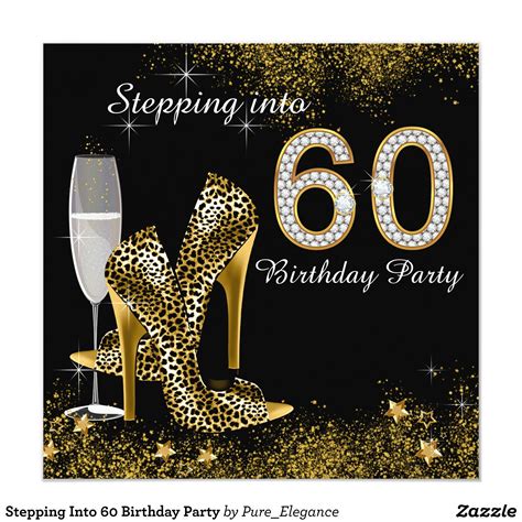 Create Your Own Invitation 60th Birthday Party