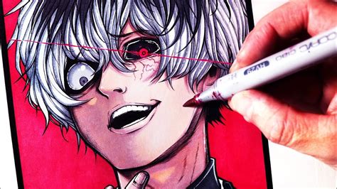 Lets Draw Haise Sasaki Tokyo Ghoulre Fan Art Friday