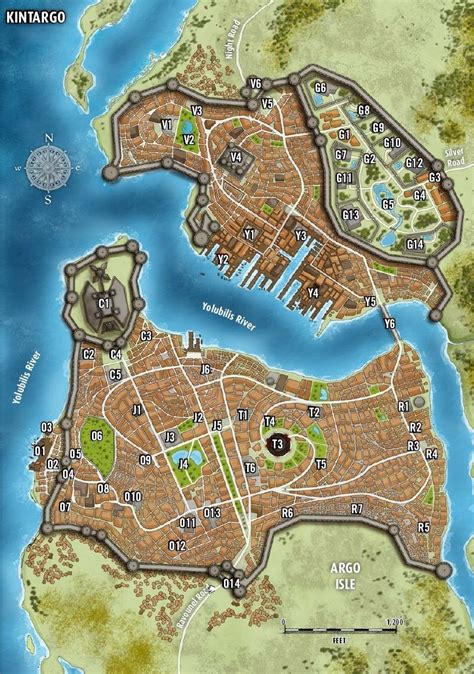 Kintargo City Map Wikikintargo Fantasy