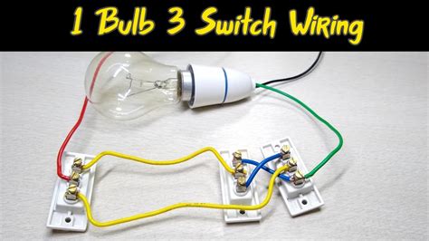 Awesome 3 Way Switching Light Bulb एक बल्ब को तीन जगह से ऑन ऑफ कैसे