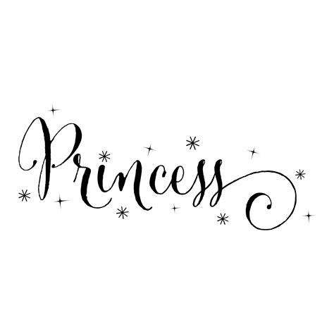 Princess Sparkles Wall Quotes™ Decal
