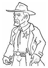 Sheriff sketch template