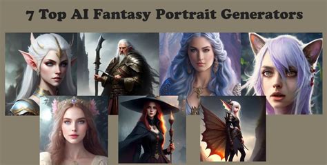 Top 7 Ai Fantasy Portrait Generator For Fantasy Character Portraits