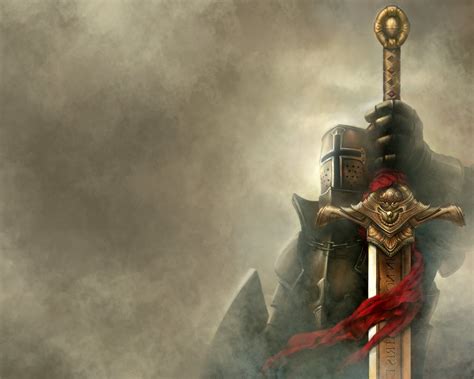A Knights Honor A Knights Sword Wallpaper And Background Image