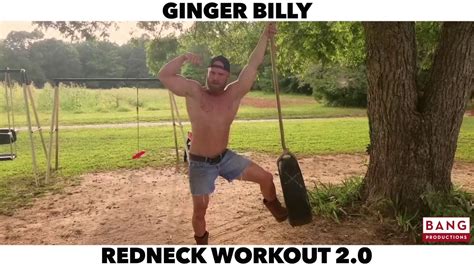 Comedian Ginger Billy Redneck Workout 20 Lol Funny