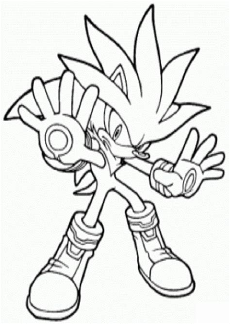 Dibujos De Sonic Para Colorear Descargar E Imprimir Colorear Imágenes