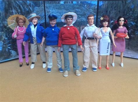 Custom Mego Gilligans Island Action Figures Celebrity Barbie Dolls