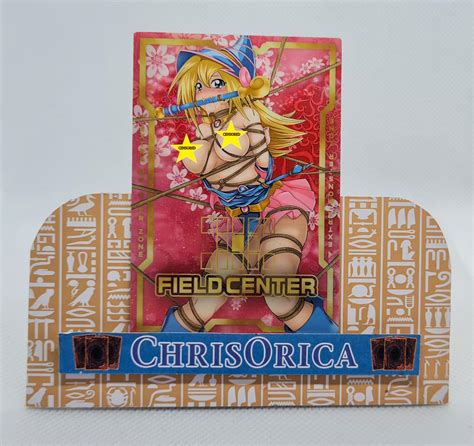 Dark Magician Girl Field Center Card Yu Gi Oh Sexy Orica Etsy Hot Sex