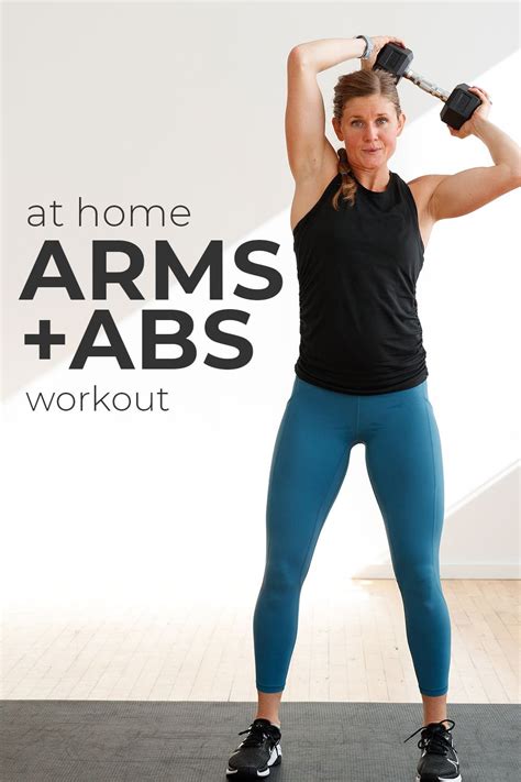 25 Minute Arms And Abs Workout Supersets Video Nourish Move Love