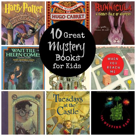 10 Great Mystery Books For Kids Crazy Little Projects