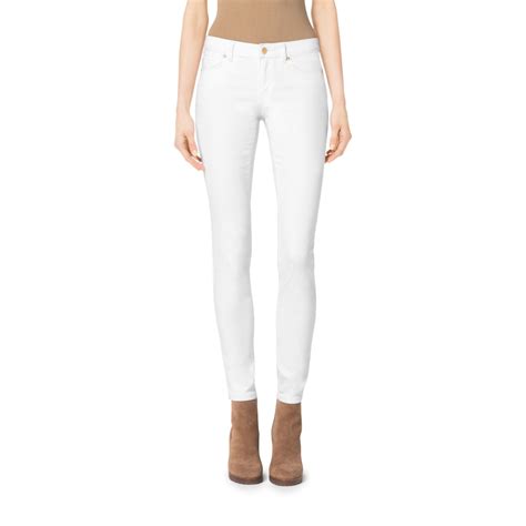Michael Kors Skinny Jeans In White Lyst