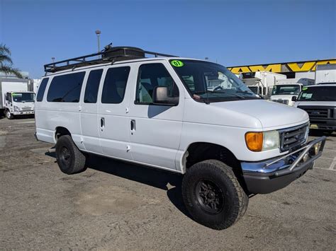 2007 Ford E 350 Lifted Extended Cargo Van Xlt Loaded B42329 C New