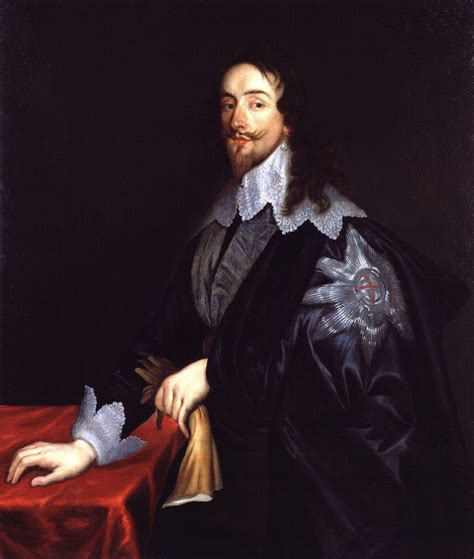 King Charles I Painting Sir Anthony Van Dyck Oil Paintings