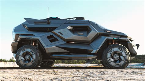 Armortruck Suv Concept Is Like A Bulletproof Batmobile How About That