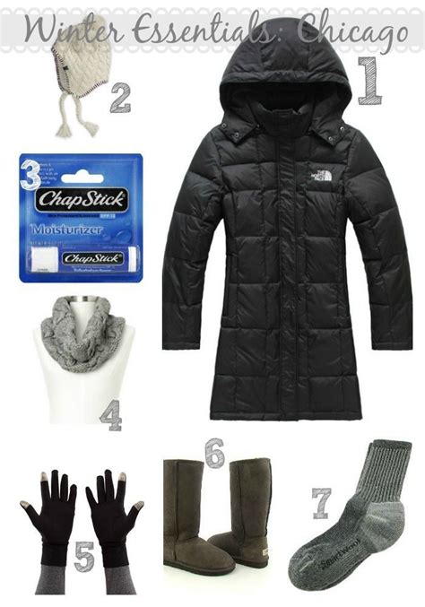 Winter Outfit Essentials Winter Outerwear Chicago Winter Essentials