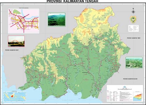 Large Kalimantan Island Maps For Free Download And Print High