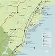 Plan Your Trip to Maine: Map of the Maine Beaches Region - The Maine ...
