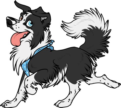 Border Collie Art Animal Smile Puppy Art