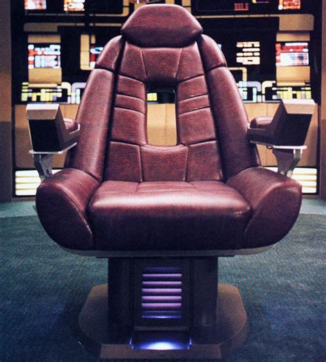 Idea For An Enterprise E Captains Chair Custom Ships Star Trek