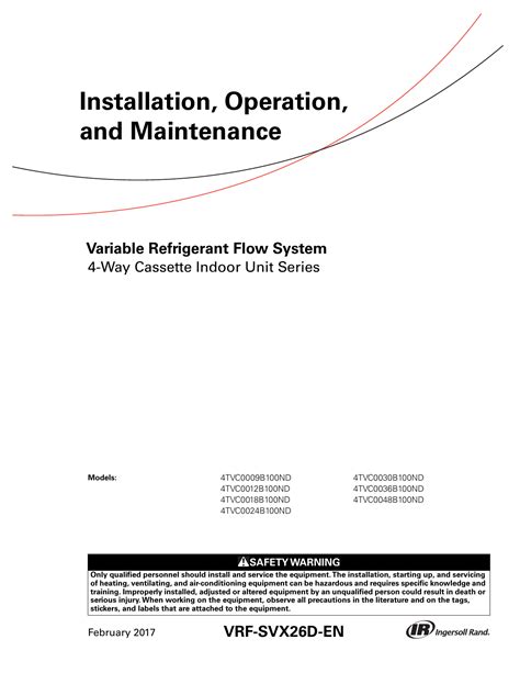 Installation Operation And Maintenance Manualzz