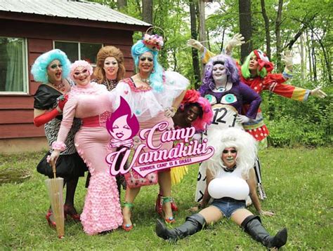 Summer Drag Camp Camp Wannakiki Gay News