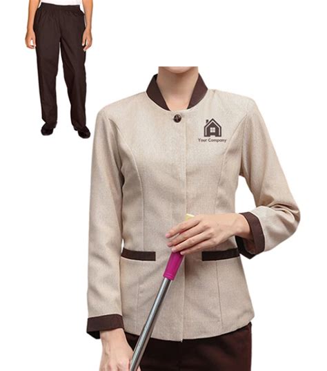 Smart Housekeeping Uniform Stylish Housekeeping Uniforms Custom