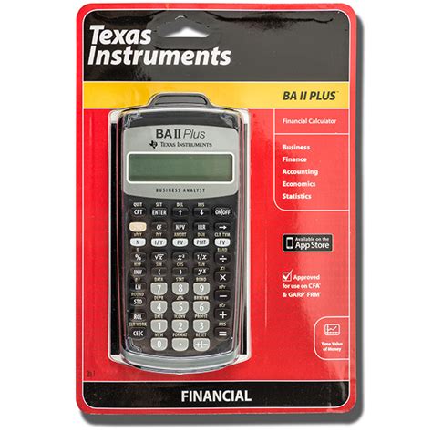 Ba financial calculator pro is the best emulator of texas instruments ba ii plus professional financial calculator for iphone and ipod touch. TI BA-II+ Financial Calculator | University Book Store