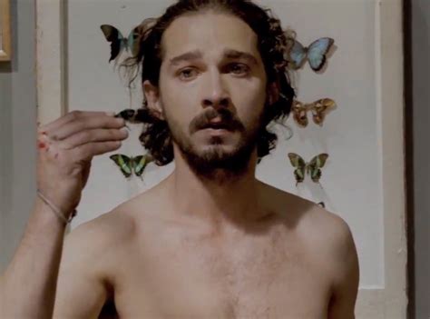 Shia Labeouf Gets Naked Goes Full Frontal In New Music Video E Online