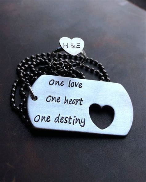 As much as secret santa is a bit of fun during christmas time, you can also find some wonderful keepsake gifts within budget such as keyrings and personalised wall art. Matching Couples gifts One love one heart one destiny ...