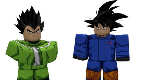 Goku And Vegeta By Therobloxmegaplayer On Deviantart