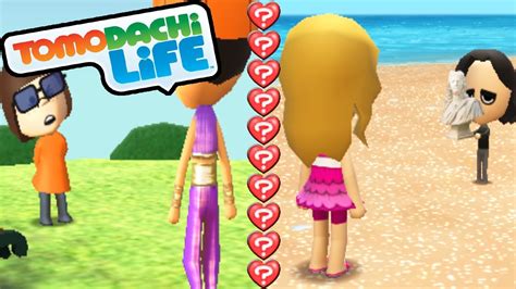 Tomodachi Life 3ds Love Couples Date Park Quiz Unlock Gameplay