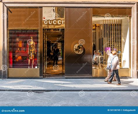 Gucci Shop In Florence Italy Editorial Stock Image Image Of Gucci