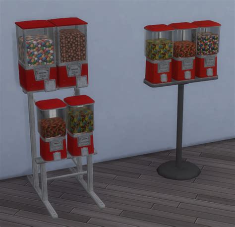 Sims 4 Cc Candy Bowls Candy Dispensers And Gumball Machines All Sims Cc