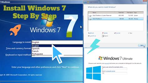 How To Install Windows 7 Full Tutorial Step By Step Youtube