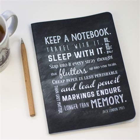I had already done a lot of research for rough riders, keeping notebooks and old photographs. Inspirational Quote Notebook By Little Pieces ...