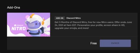 Epic Games Store Discord Nitro How To Redeem Discord Nitro For Free